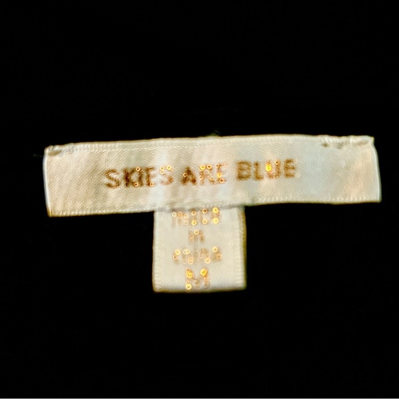 Skies Are Blue Mini Dress. Black with colorful neckline. Women Size Medium. - Picture 8 of 16